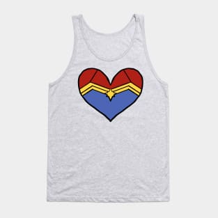 Marvelous Captain Heart Tank Top